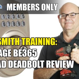 Schlage BE365 KeyPad Deadbolt Review: A Reliable and Durable Electronic Deadbolt
