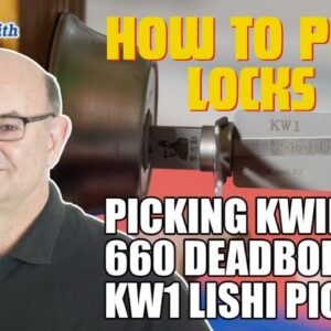 How to Become a Pro Lockpicker: Lishi Pick Kwikset 660 Deadbolt