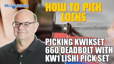 How to Become a Pro Lockpicker: Lishi Pick Kwikset 660 Deadbolt