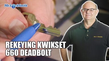 How to Rekey Kwikset 660 Deadbolt | Mr. Locksmith ™