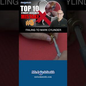 Top 10 Student Locksmith Mistake Part 5 Mark Front Bible