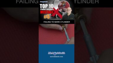 Top 10 Student Locksmith Mistake Part 5 Mark Front Bible