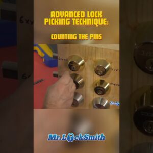 Advanced Lock Picking Technique: Counting the Pins