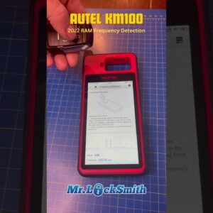 Autel KM100 2022 RAM Frequency Detection