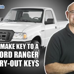 How to Make a Key for a 2009 Ford Ranger using Tryout Keys
