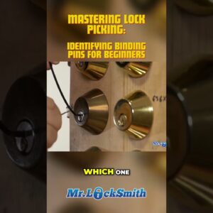 Mastering Lock Picking: Identifying Binding Pins for Beginners