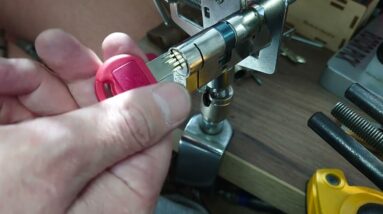 Locksmith tools for Cisa 3/1 Astral, Tekno, Asix P-8. Rotor pick.