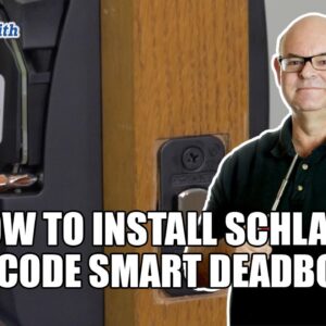How to Install Schlage Encode Smart Deadbolt