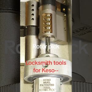 Rotor pick - locksmith tools for Keso.