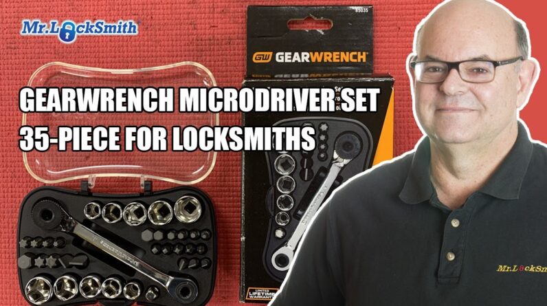 GearWrench MicroDriver Set 35-Piece for Locksmiths