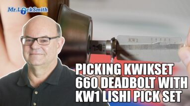 Lishi KW1 Lock Pick | Open Kwikset 660 Deadbolt