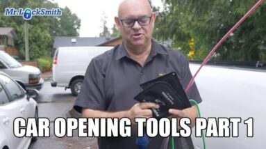Essential Car Opening Tools for Automotive Locksmiths