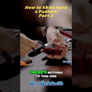 How to Shim Open a Padlock Mr Locksmith Part 2 | Mr. Locksmith