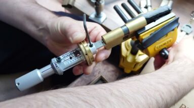 Locksmith kit-tools for 15 in 1 Rotor pick