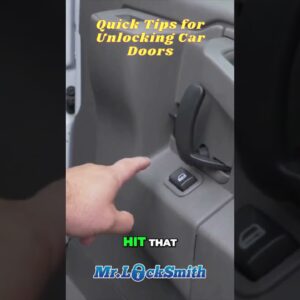 Quick Tips for Unlocking Car Doors: Techniques & Tools