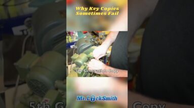 The Copy of a Copy Effect: Why Key Copies Sometimes Fail