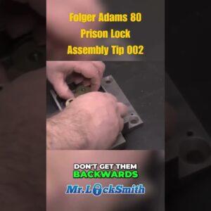 Folger Adams 80 Series Prison Lock Assembly Tips 002