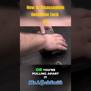 How to Disassemble Detention Lock 03