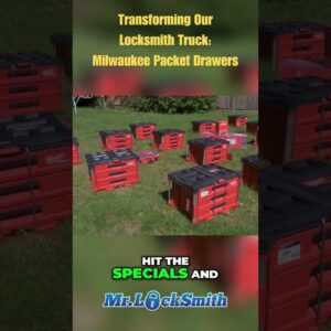 Transforming Our Locksmith Truck | Milwaukee Packet Drawers