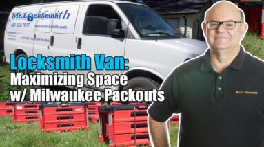 Transforming Our Locksmith Van with Milwaukee Packouts