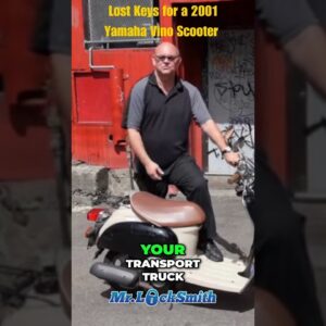 Lost the keys to your Yamaha Vino Scooter | Motorcycle Locksmith