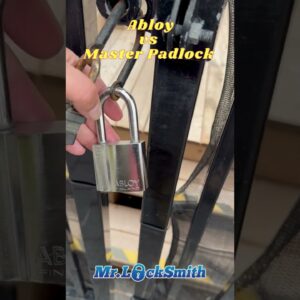 Abloy 341 vs. Master Padlock | Mr. Locksmith