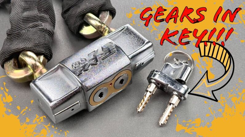 [1613] Picking a Gear-Driven, Double Prong Key