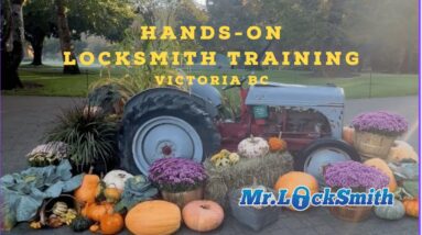 Hands-On Locksmith Training at Butchart Gardens Day 1 Highlights