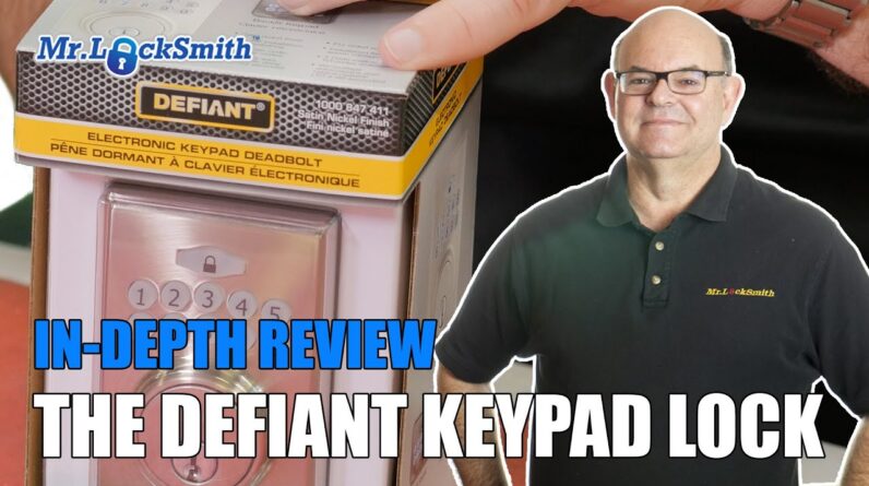 In-Depth Review of the Defiant Keypad Lock | Mr. Locksmith