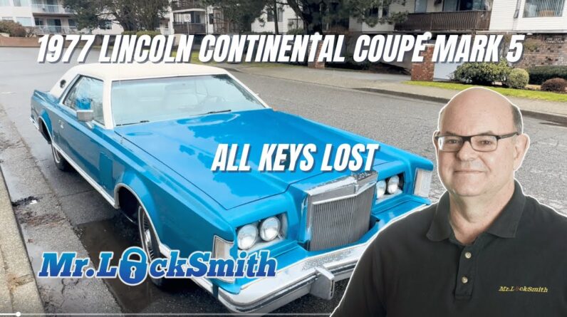 1977 Lincoln Continental Coupe Mark 5 | Mr. Locksmith™