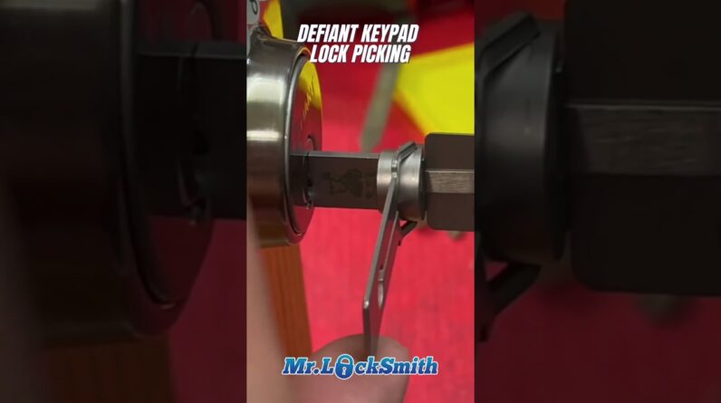 Defiant Keypad Lock: Picking Techniques | Mr. Locksmith™