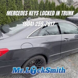 2012 Mercedes Keys Locked in Trunk | Mr. Locksmith™