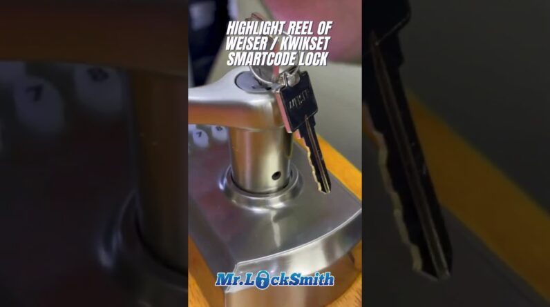 Highlight Reel of Weiser / Kwikset SmartCode Lock